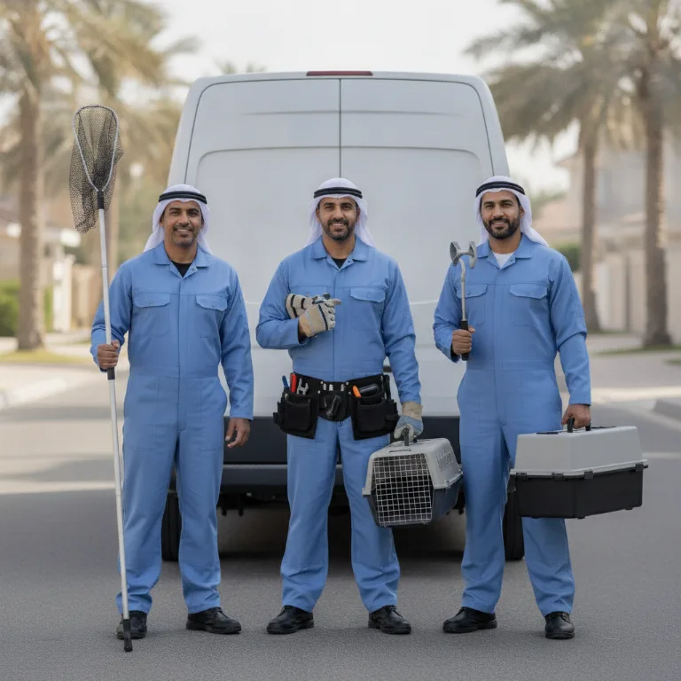 مكافحة حيوانات فريق في نايف